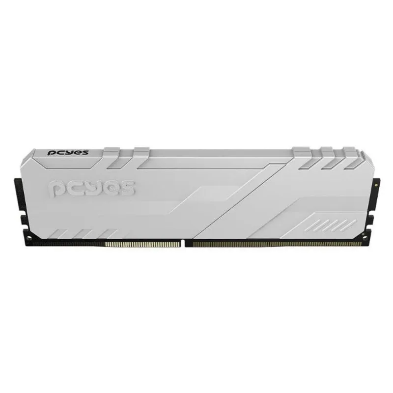 Memória RAM Pcyes 16GB DDR5 5600MHz UDIMM Branca PM165600D5W
