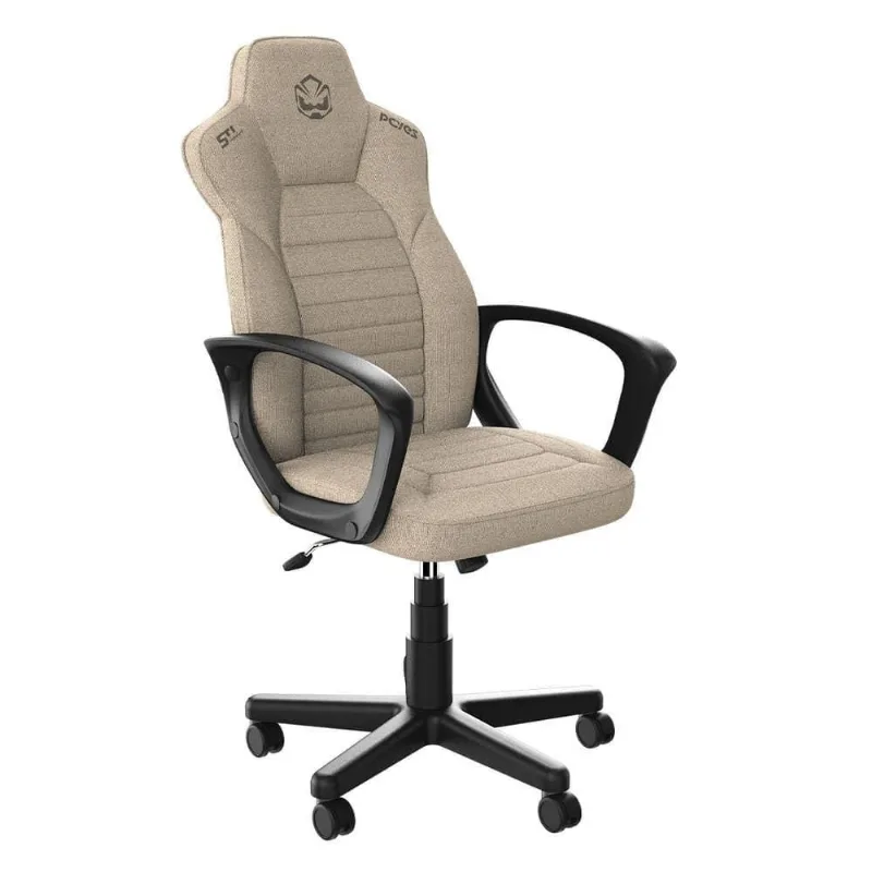 Cadeira Gamer Pcyes STI Comfort Kalahari PCSTI-KR Couro Sintético PU Bege