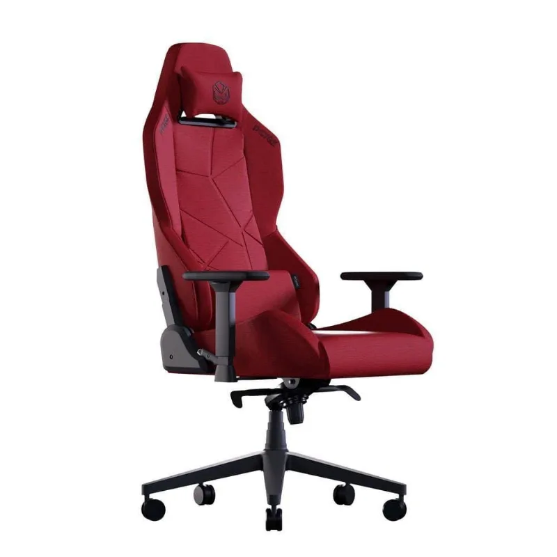 Cadeira Gamer Pcyes Sentinel PCSTL-FB Apoio Cabeça Lombar Vermelho