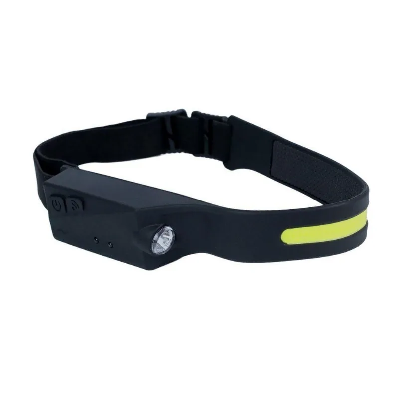 Lanterna de Cabeça Recarregável VKLGH14 com Sensor 250 LÚMENS Preto Vinik