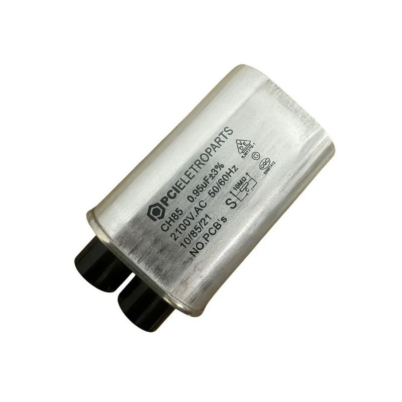 2Xcapacitor De Alta Tensão Microondas 0,95Uf 2100V 3T