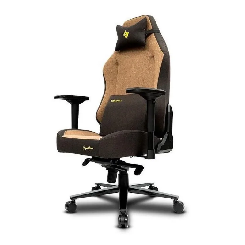 Cadeira Gamer Pichau Nova Signature Caramel, Marrom Cor Cara
