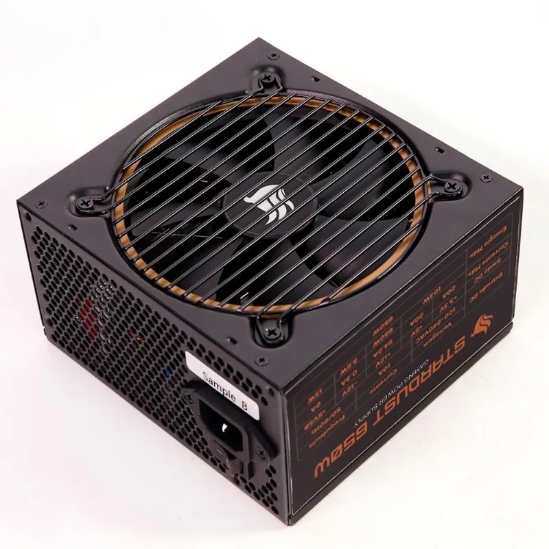 Fonte Atx 650W Stardust Bronze Pfc Ativo Bivolt Automático