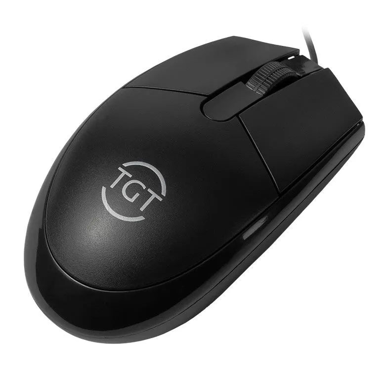 Mouse Office | TGT OM75 | Preto | 1200 DPI | 3 Botões [MSEOFC1001]