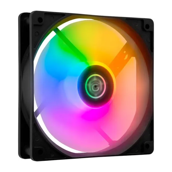 Ventoinha TGT Striker 120mm Rainbow Molex efeito fixo