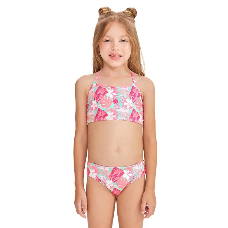 Conjunto 1 a 3 anos bebê top frente unica e calcinha Mormaii 03