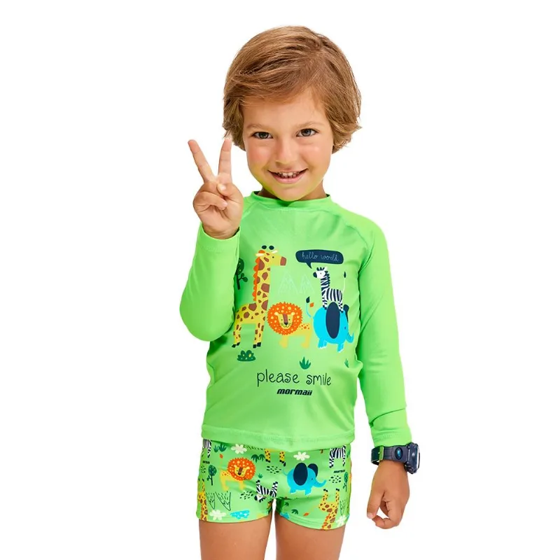 Sunga 1 a 3 anos bebê boxer Mormaii 01