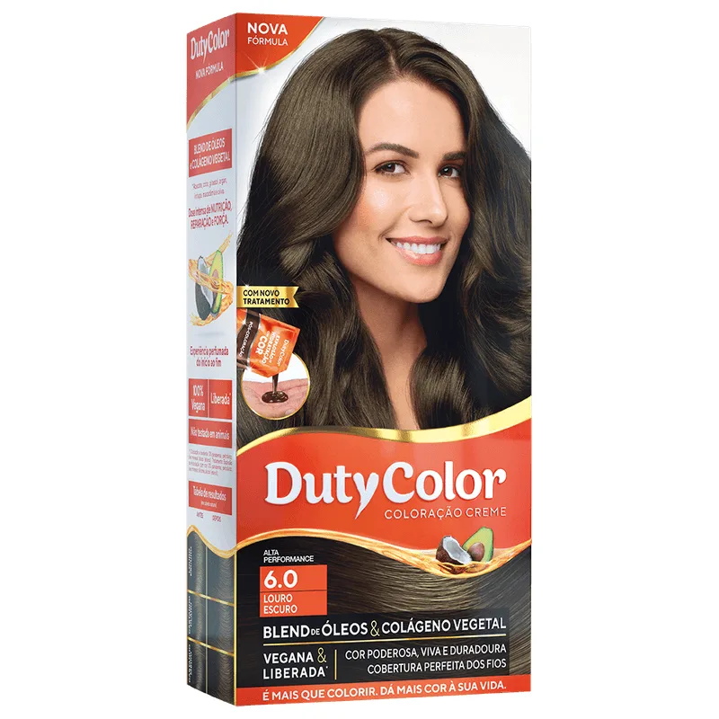 Coloração Duty Color Louro Escuro - 6.0