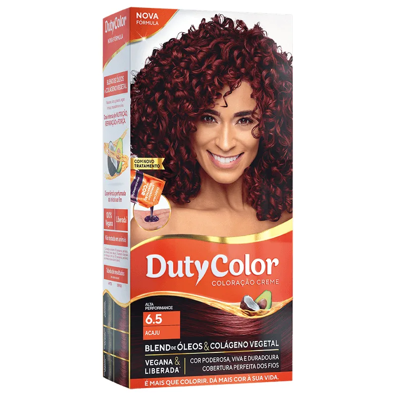 Coloração Duty Color Acaju - 6.5