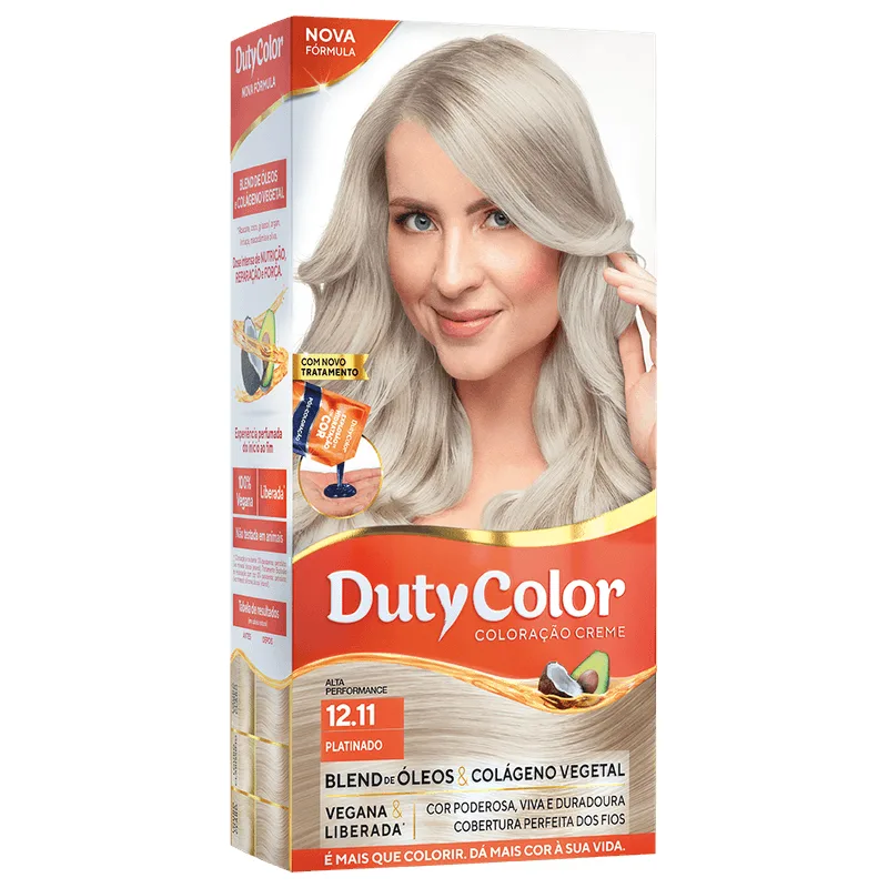 Coloração Duty Color Platinado - 12.11