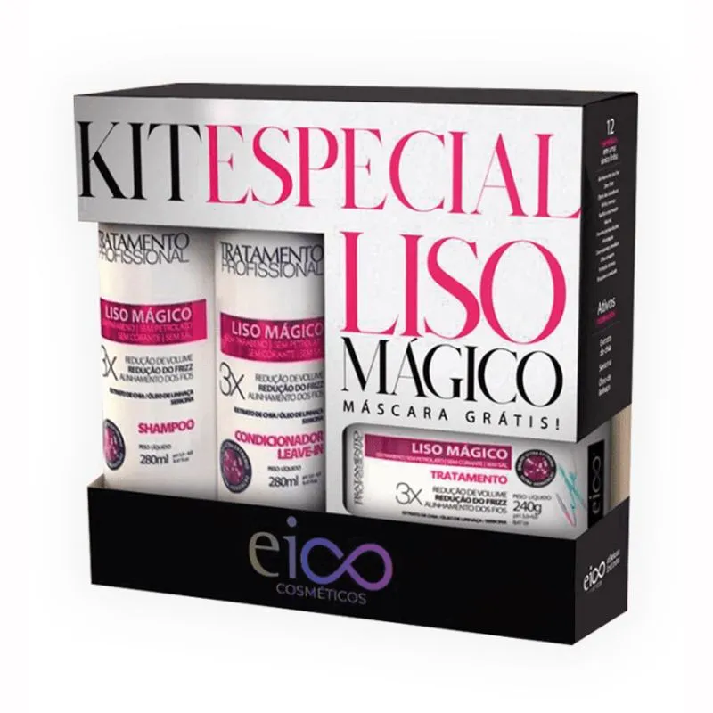 Kit Especial Liso Mágico Eico