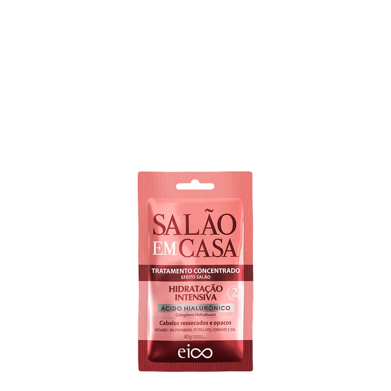 Sachê Máscara 40g - Salão em Casa Hidratação Intensiva