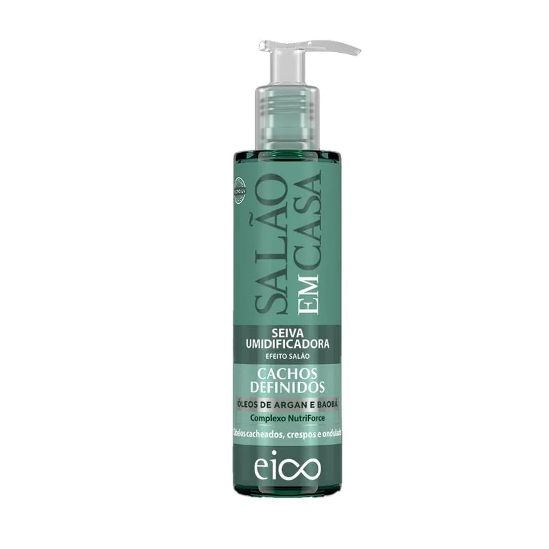 Seiva Umidificadora Eico Cachos Definidos 200ml