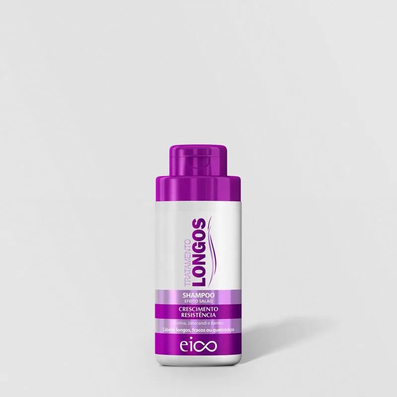 Eico Shampoo 450ml - Longos Shampoo para Longos 450ml - Eico