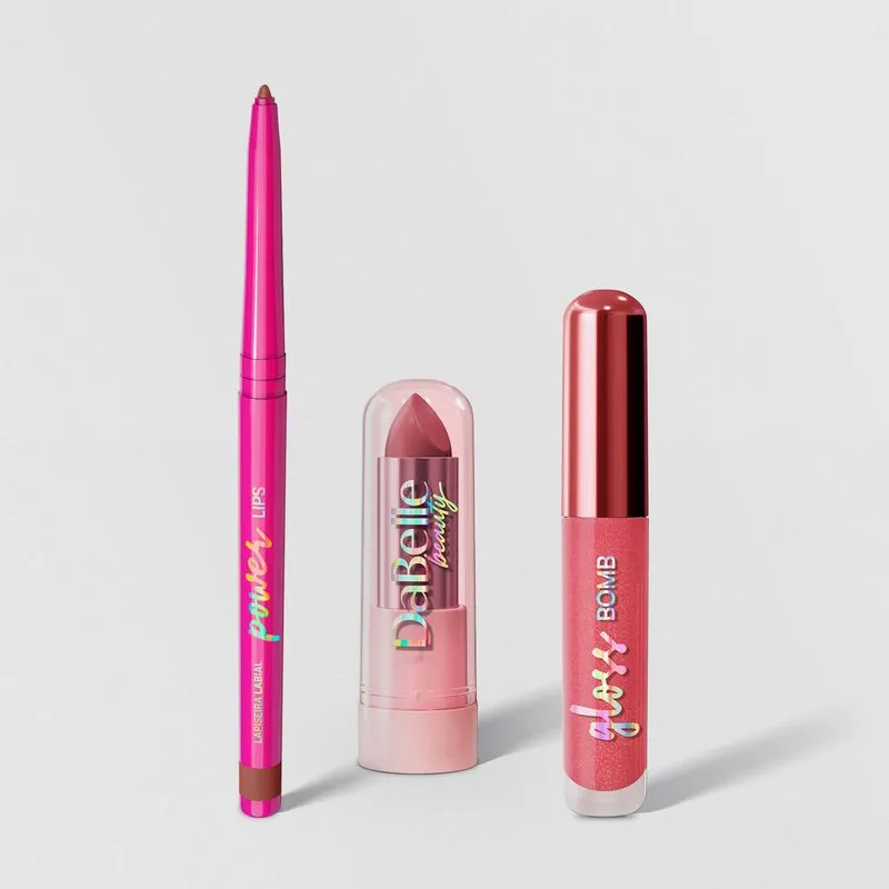 Monte o seu Lip Combo Boca Perfeita DaBelle Beauty