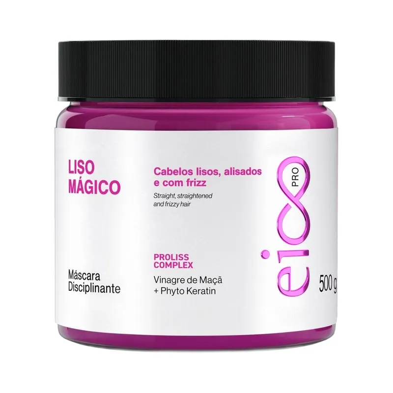 Máscara Capilar Eico Pro Liso Mágico 500g