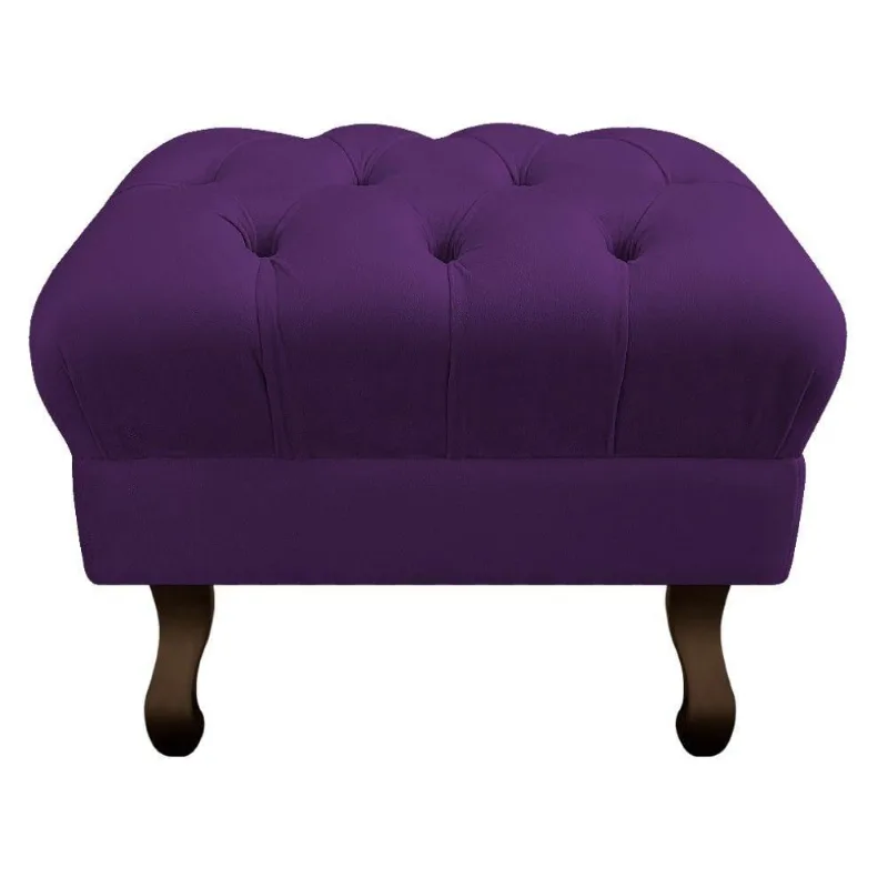 Puff Retrô Luis Xv Roxo