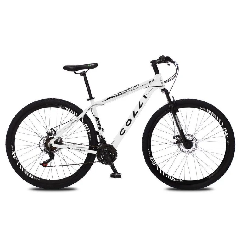 Bicicleta Atalanta Aro 29 Alumínio 21v Branco