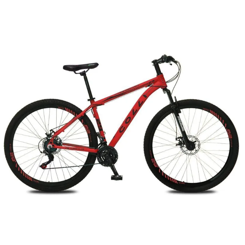 Bicicleta Atalanta Aro 29 Alumínio 21v Vermelho