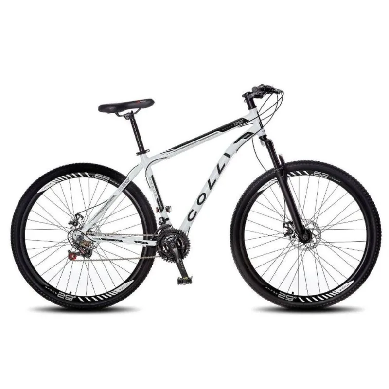 Bicicleta Athena Aro 29 Aço 21v Suspensão Dianteira Freio Mecânico Branco
