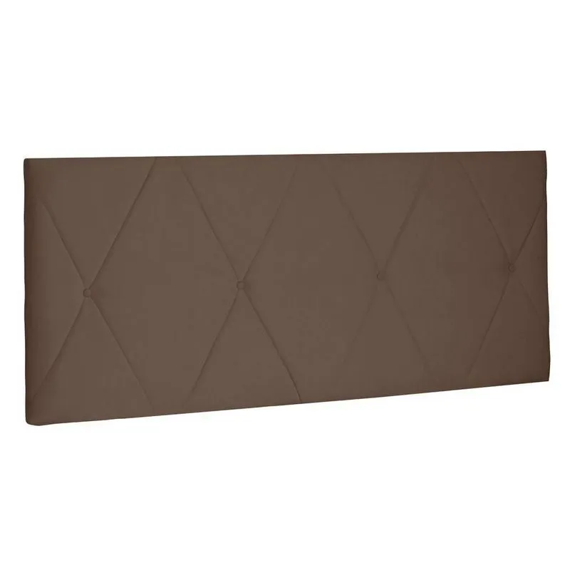 Cabeceira Painel Cama Box Casal Aquilla 140cm Caramelo