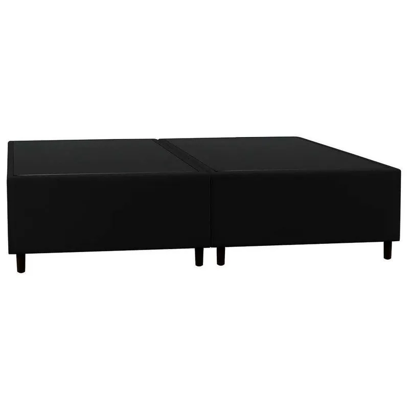 Base Cama Box Casal Queen 158cm Hit I02 Corano Preto