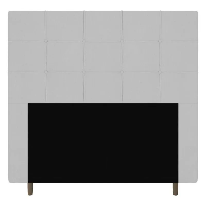 Cabeceira Cama Box Casal King Size Leiria 195cm Branco