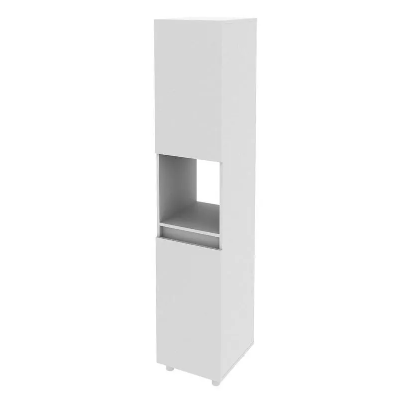 Armário Multiuso 2 Portas 1 Nicho Bl3312 Branco - Tecno Mobili