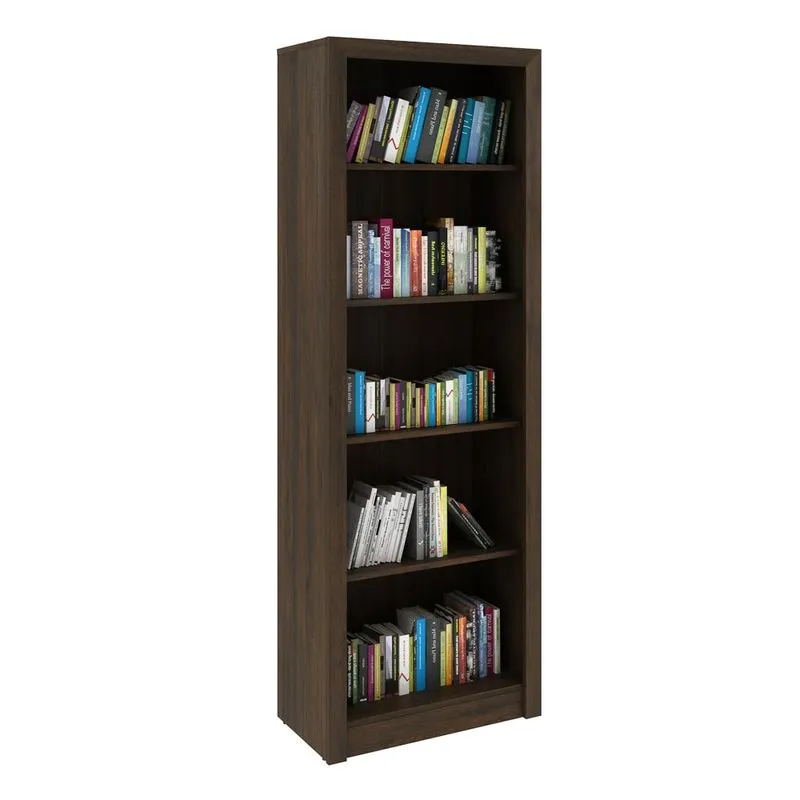 Estante Livreiro Multiuso 4 Prateleiras Me4104 Rústico - Tecno Mobili