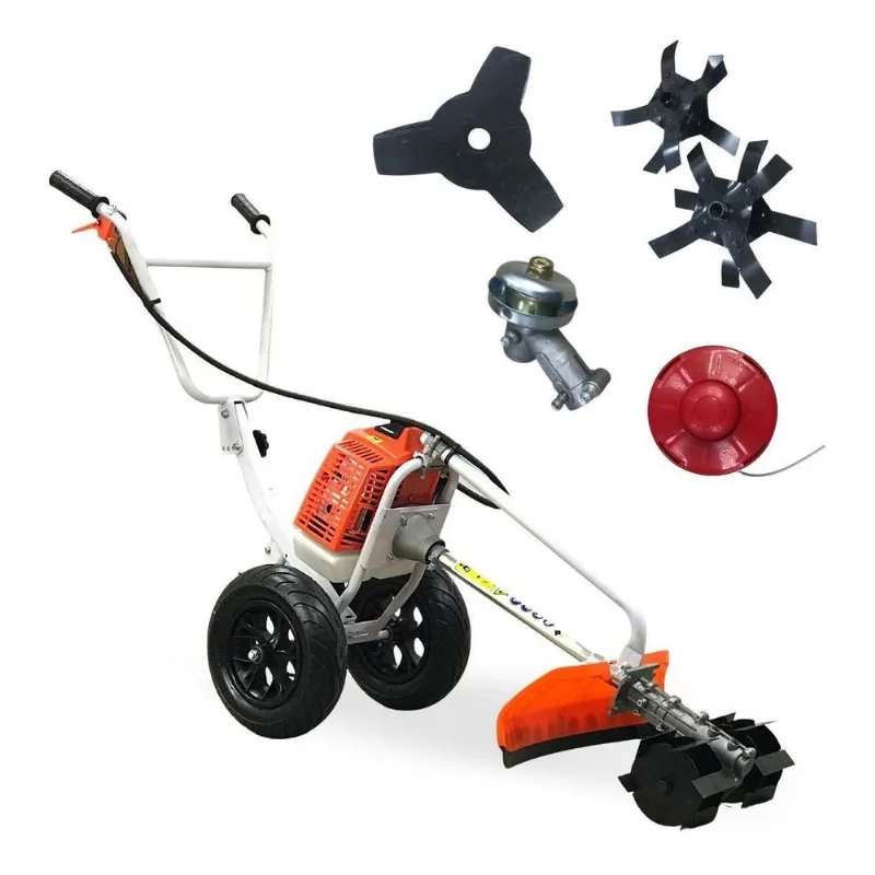 Motocultivador A Gasolina 63cc Potente Iwmcg2t63