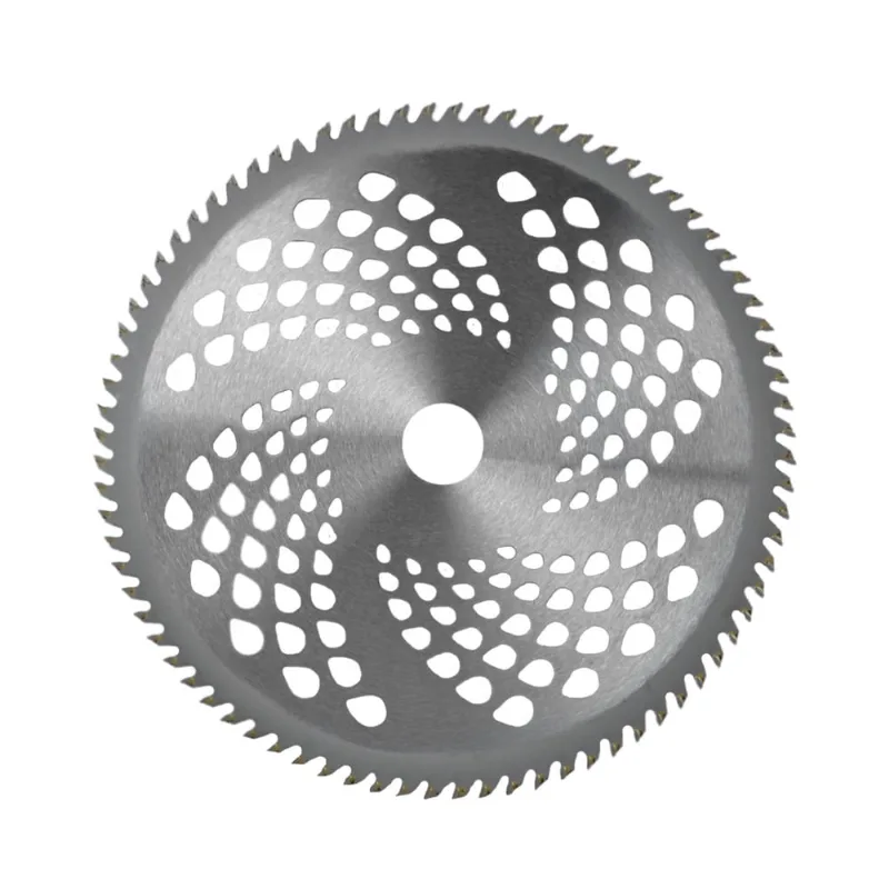 Roda Dentada Disco Lâmina 80 Dentes Para Roçadeira Jardinagem E Limpeza De Terreno Marca Importway