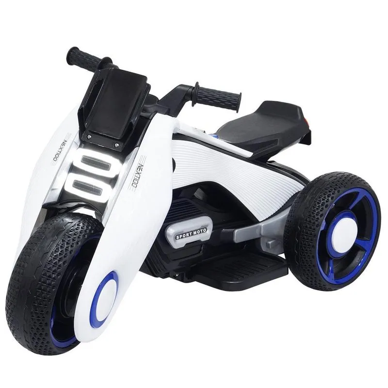 Mini Moto Elétrica 6V Triciclo Futurista Criança Infantil