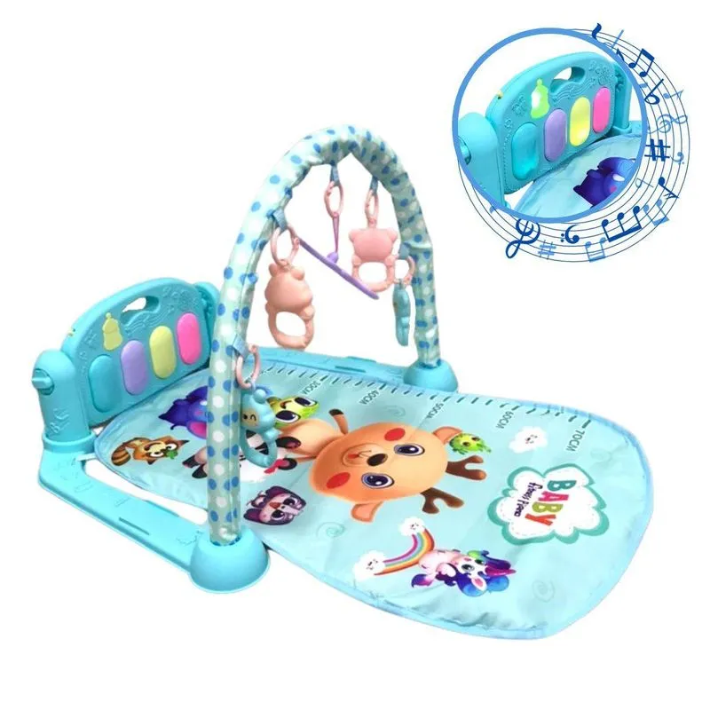 Tapete Musical Infantil Atividades Bebê Piano Mobile
