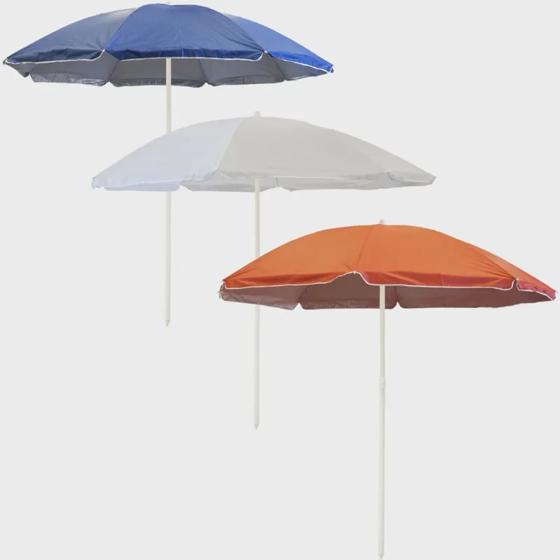 Guarda Sol Praia Grande 2,40 metros Piscina Pesca Camping Verão Importway Iwgs-240
