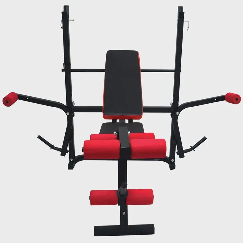 Banco Supino Multifuncional Regulavel Musculação Reclinável Academia em Casa Importway Iwbmd