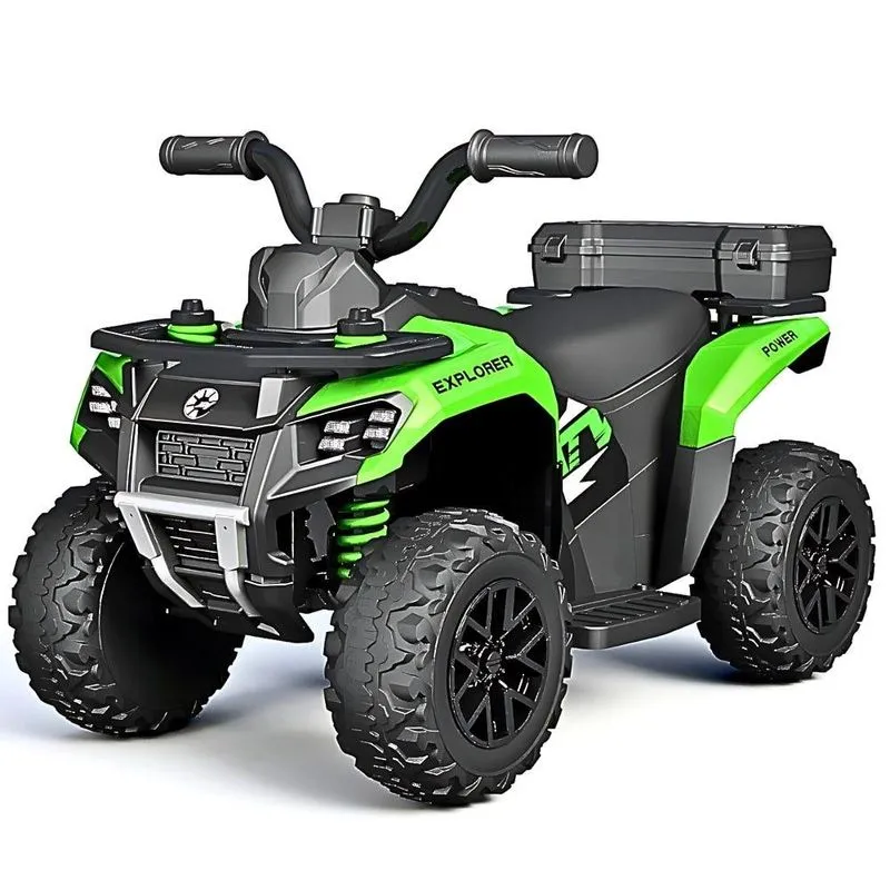 Mini Quadriciclo Elétrico Infantil 6v Verde Importway