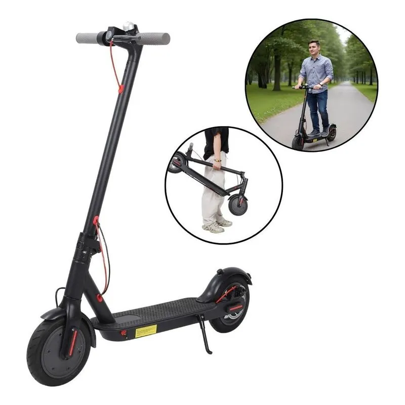 Patinete Elétrico 350w Forte Com Freio Até 100kg Iwpel350