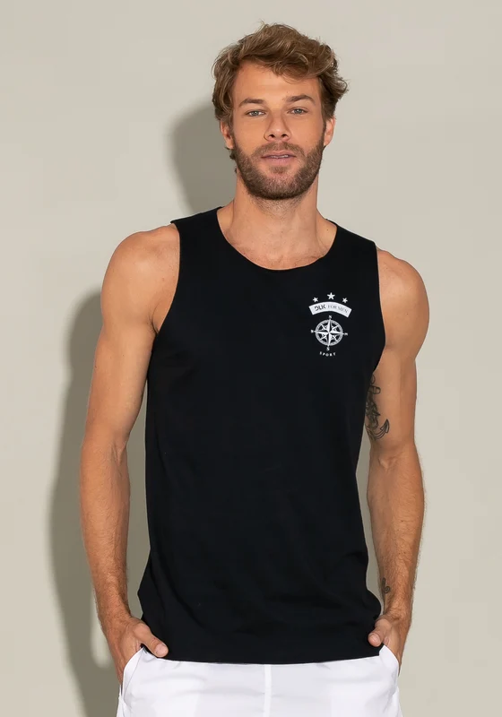 Regata Cavada For Men Take It Easy Preta Dlk PRETO / M