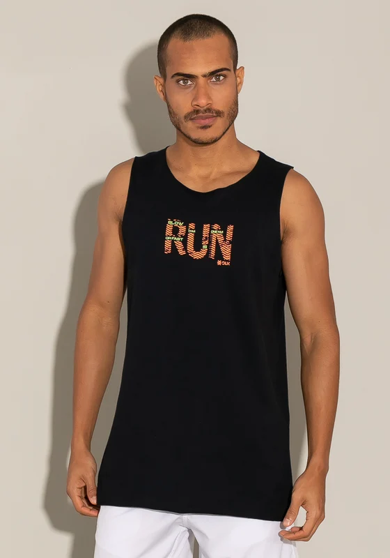 Regata Cavada For Men Run Preta Dlk PRETO / G