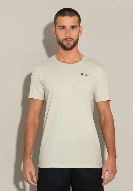 Camiseta Manga Curta For Men Enjoy The Vibe Areia Dlk NUDE / GG