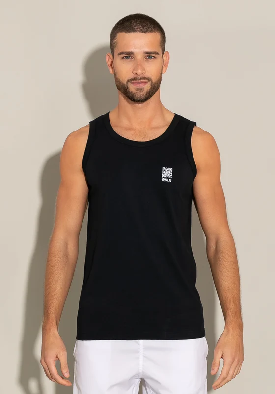 Regata For Men Qr Code Preta Dlk PRETO / G