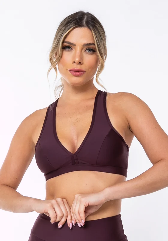 Top Equilibrium Marrom Com Bojo Modelo Nadador Dlk MARROM / G