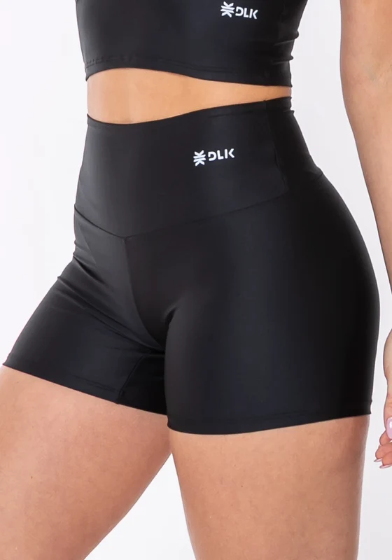 Short Equilibrium Preto com Cós Largo Dlk PRETO / G