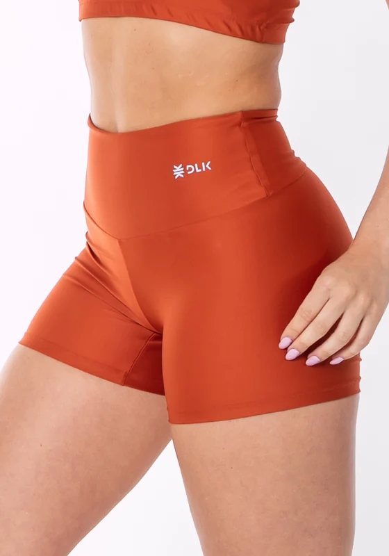 Short Equilibrium Laranja com Cós Largo Dlk LARANJA / G