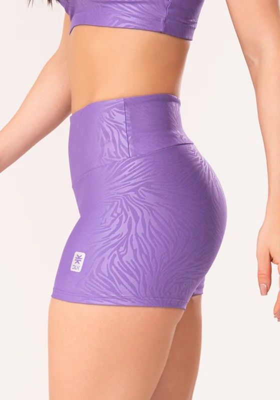 Short Shine Lilás Texturizado Dlk ROXO / M