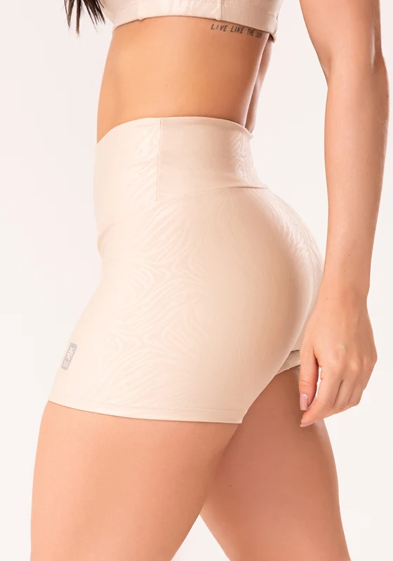 Short Shine Nude Texturizado Dlk NUDE / GG