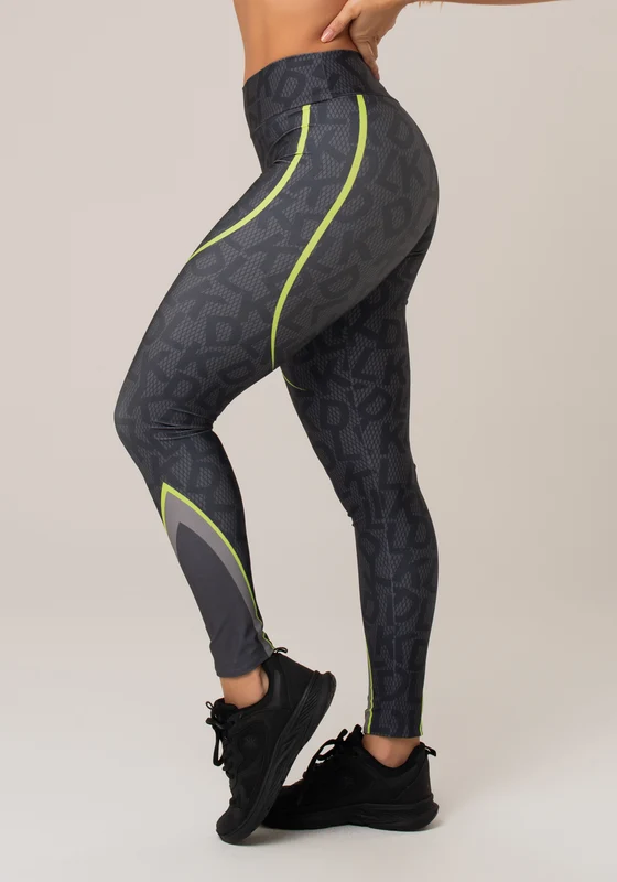 Calça Legging Printed Estampada Soup Dlk PRETO / GG