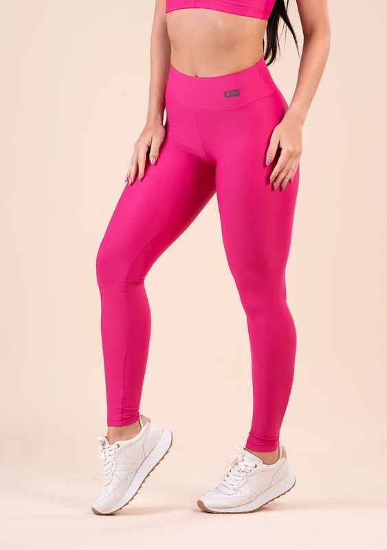 Legging Fitness Feminina Pink Action Dlk ROSA / M