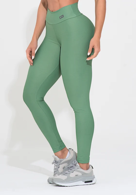 Legging Fitness Feminina Verde Action Dlk VERDE / GG