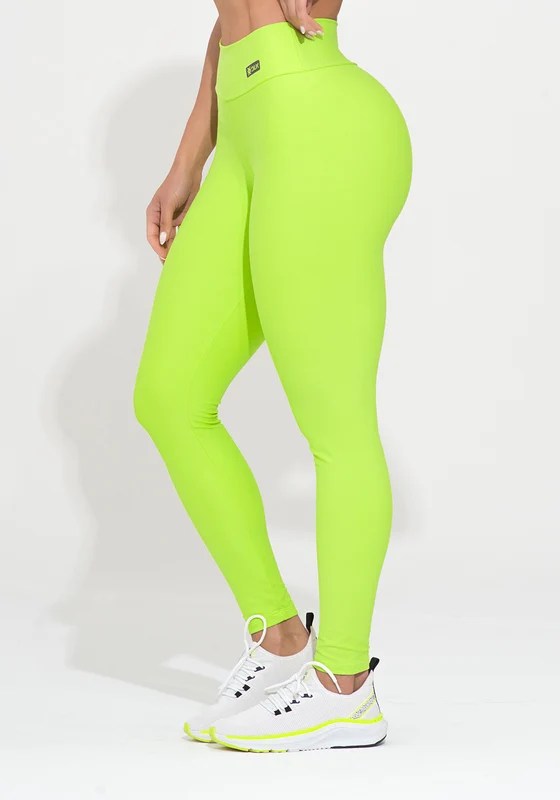 Legging Fitness Feminina Lima Action Dlk AMARELO / G